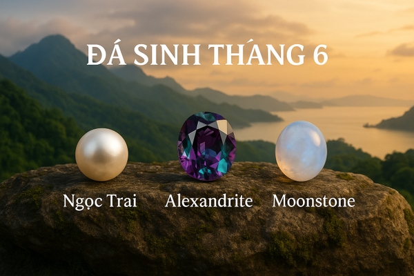 Đá Quý Cho Người Sinh Tháng 6 – Vẻ Đẹp Của Trực Giác, Biến Hóa & Tình Yêu Dịu Dàng