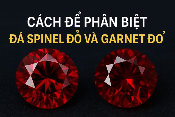 Bí Quyết Phân Biệt Spinel Đỏ và Garnet Đỏ Chuẩn Như Chuyên Gia