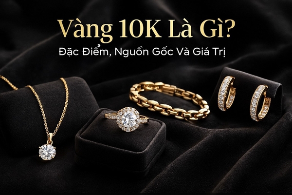 Vàng 10K Khác Gì Với Vàng 18K, 24K? Lựa Chọn Nào Phù Hợp Nhất Cho Bạn?