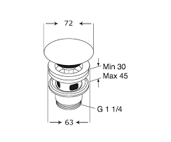 Nhấn xả nắp gốm Lavabo Villeroy & Boch 8L033401 | ShopG7