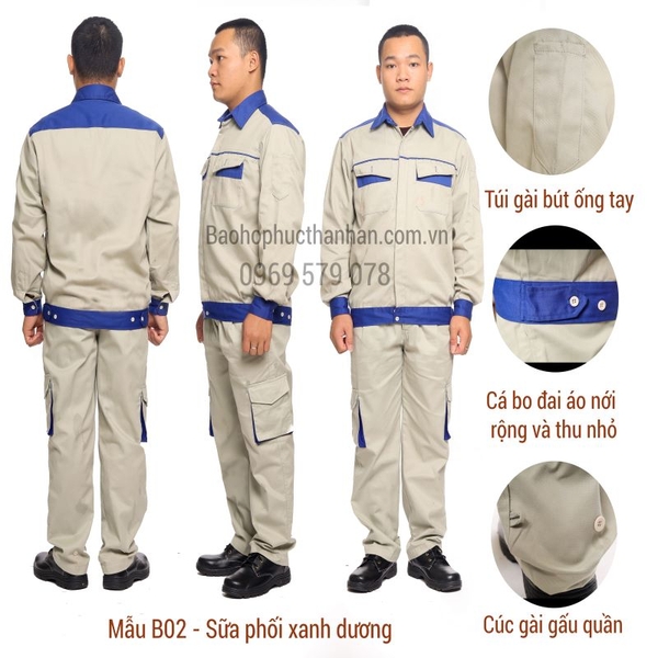 quan-ao-bao-ho-lao-dong-mau-ghi-phoi-xanh-b02