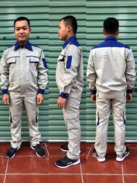 quan-ao-lao-dong-mau-ghi-phoi-xanh-b11