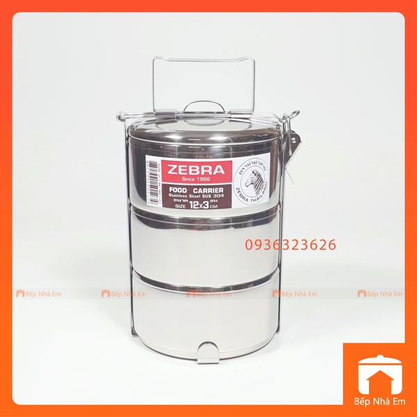 Camen Inox 304 ZEBRA 12cm x 3 Ngăn Tiện Dụng 150123- Hàng Nhập Khẩu ...