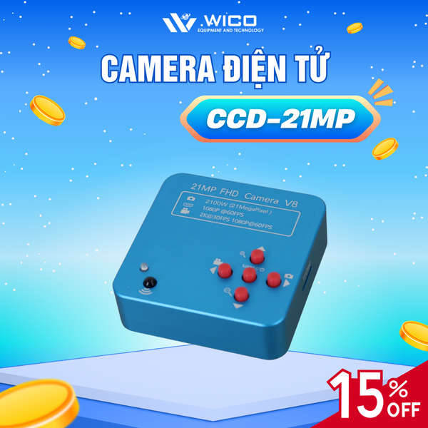 Camera Chuyên Dụng Cho Kính Hiển Vi CCD-21MP | Thiết Bị Phân Tích™