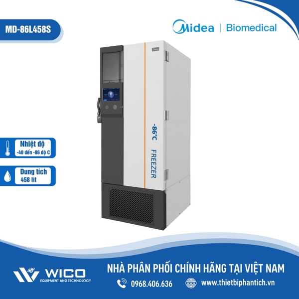 Tủ Lạnh Âm Sâu -86 Độ C Midea MD-86L458S | 458 Lít | Thiết Bị Phân Tích™