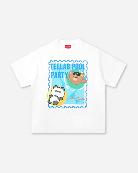 Áo Thun Local Brand Unisex Teelab Pool Party Tshirt TS329