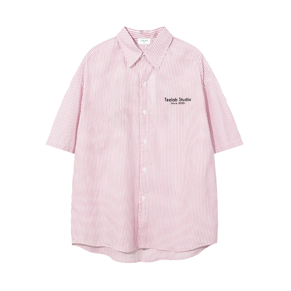 Áo Sơ Mi Ngắn Tay Teelab Local Brand Unisex Studio Oxford Shirt SS052