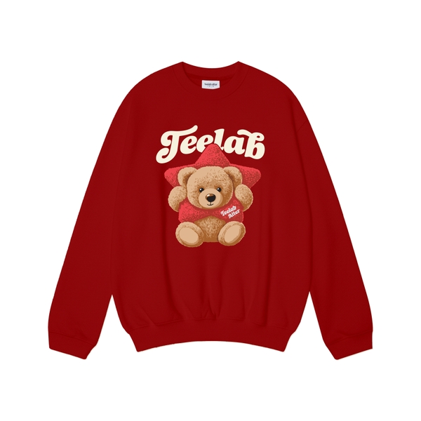 Áo Sweater Nỉ Bông Local Brand Unisex Teelab Teddy Alter HD134