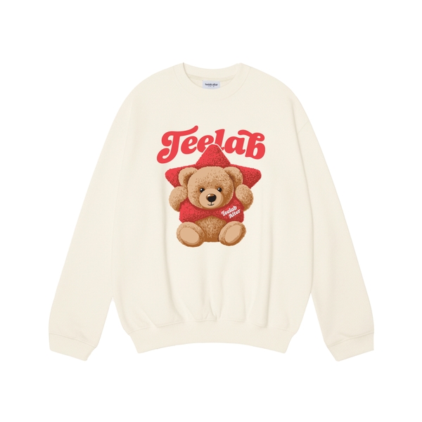 Áo Sweater Nỉ Bông Local Brand Unisex Teelab Teddy Alter HD134
