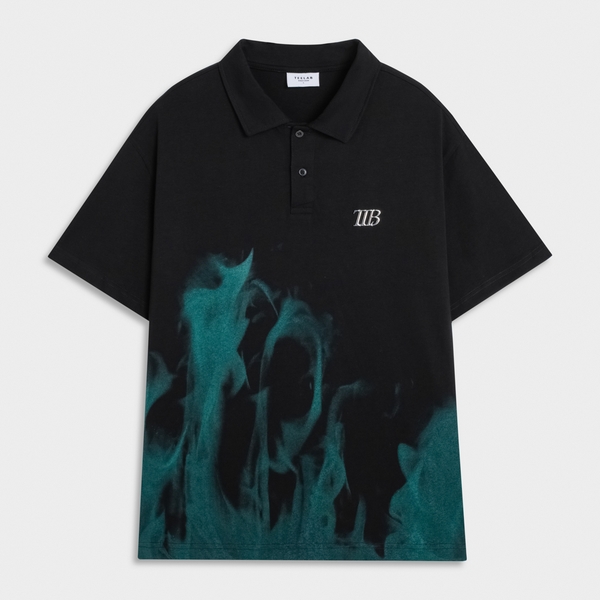 Áo Polo Teelab Local Brand Unisex Flame AP055