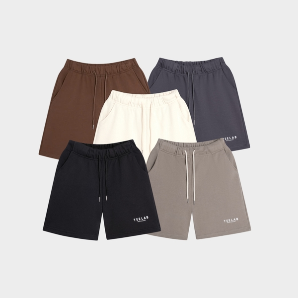 Quần Short Teelab Local Brand Unisex Special Collection Premium PS028