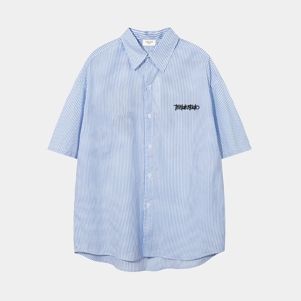 Áo Sơ Mi Ngắn Tay Teelab Graffiti Oversize Shirt SS049