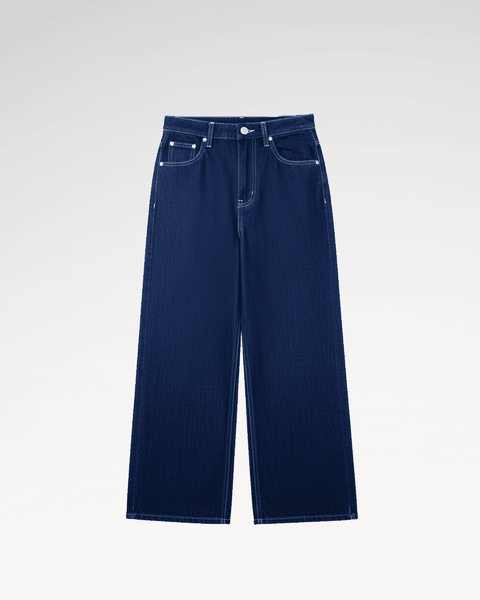 Quần Jeans Local Brand Unisex Teelab Denim Ống Rộng PS126