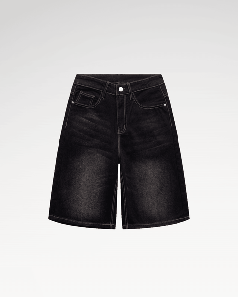 Quần Local Brand Unisex Teelab Short Jeans Wash PS117