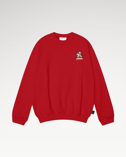 [Tặng Gấu] [Tặng Túi] Áo Sweater Teelab Alter Oversize Nỉ Bông Thêu Teddy TET EDITION Unisex HD137