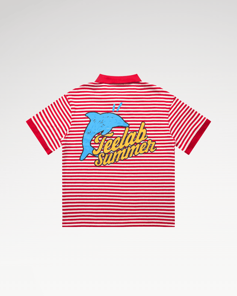 Áo Polo Local Brand Unisex Teelab Summer Dolphin Polo AP070