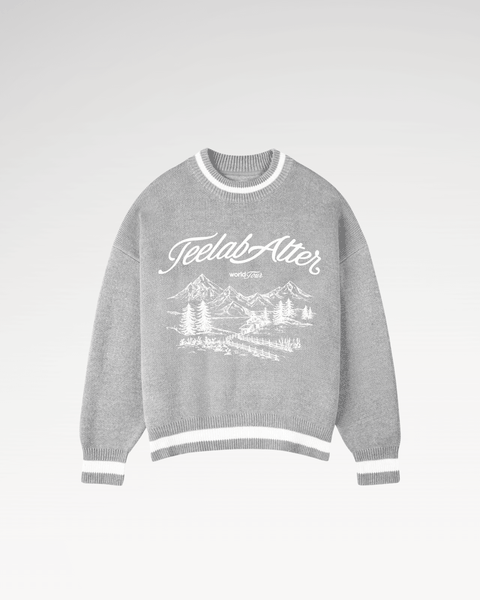 Áo Sweater Local Brand Unisex Dệt Kim Thuỵ Sĩ Teelab World Tour HD131