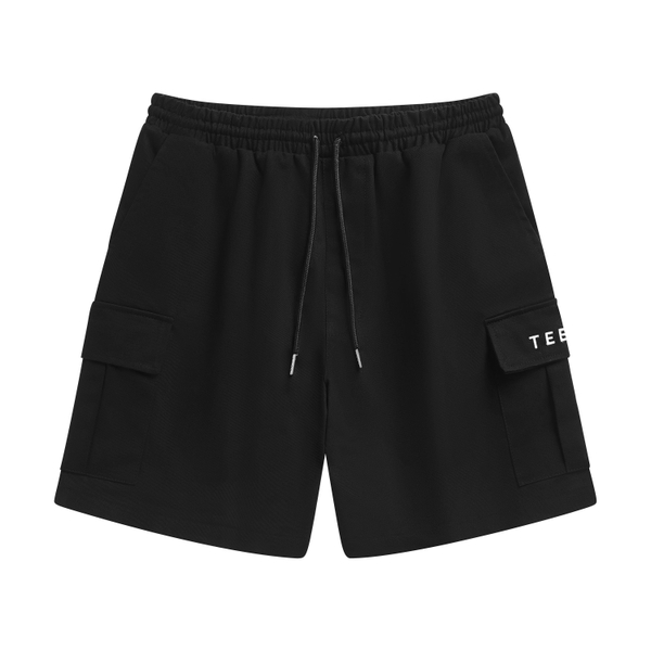 Quần Short Kaki Teelab Local Brand Unisex 2 Túi Hộp PS037