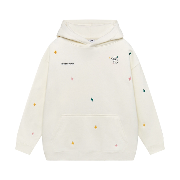 Áo Hoodie Teelab Local Brand Unisex Morning Star Bunny HD062