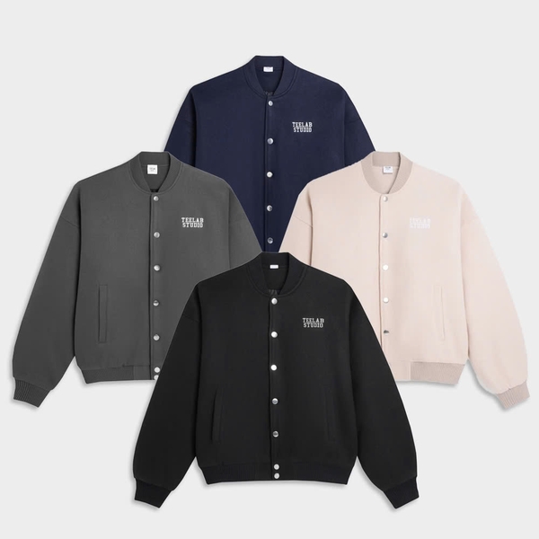 Áo khoác Local Brand Unisex Teelab Classic Varsity AK117