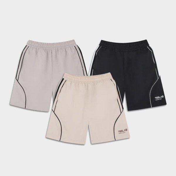 Quần Shorts Local Brand Unisex Teelab Striper Wind Shorts PS101