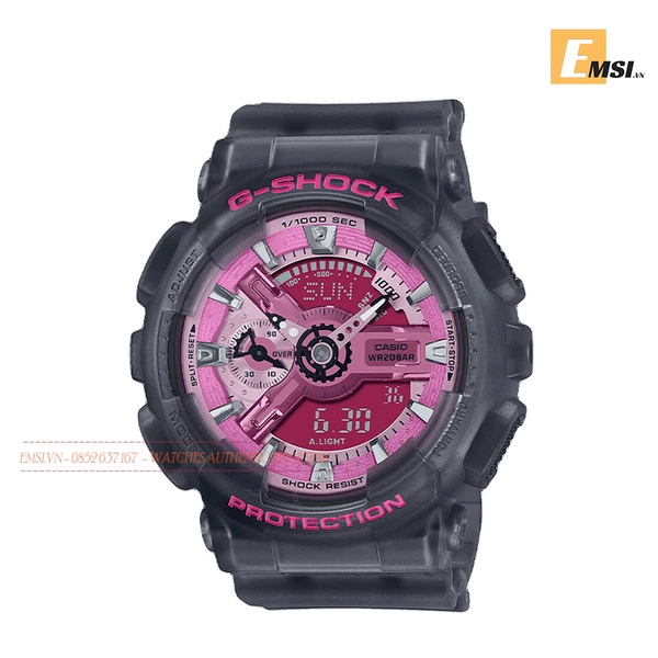 GMA-S110NP-8A | Đồng Hồ Casio | G-Shock | Nữ | Dây Nhựa - Emsi.vn