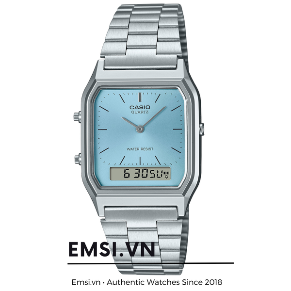 Casio - Đồng hồ nam Casio 29.8mm Unisex AQ-230A-2A1MQYDF