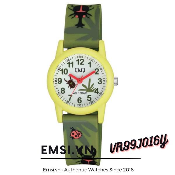 Đồng hồ trẻ em Q&Q Citizen VR99J016Y - Đồng hồ em bé gái chính hãng chống nước
