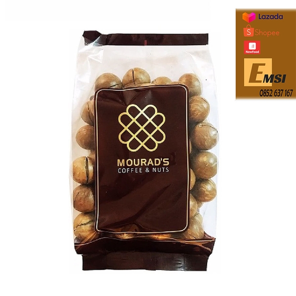 Hạt macca sấy khô nguyên vỏ Mourad’s 500g - Xuất xứ: Úc