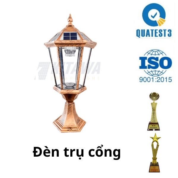 Đèn Trụ Cổng Năng Lượng Mặt Trời SV143