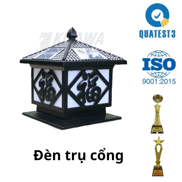 Đèn Trụ Cổng Năng Lượng Mặt Trời SV183