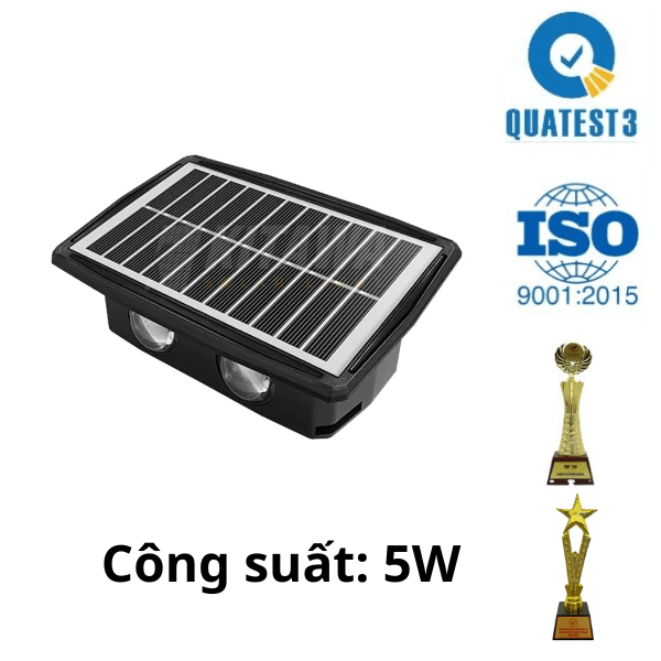 Đèn Ốp Tường Trang Trí Năng Lượng Mặt Trời Kitawa - OT01