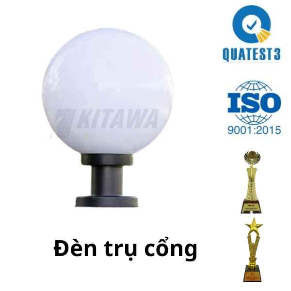 Đèn Trụ Cổng Năng Lượng Mặt Trời SV63