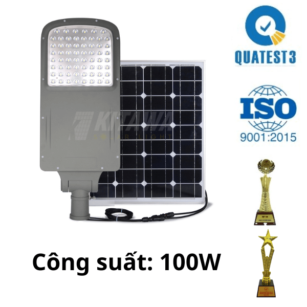 [100W] Đèn Đường Công Trình Năng Lượng Mặt Trời 100W Soko - SK.100