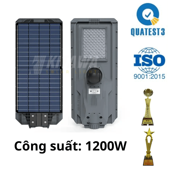 [1200W] Đèn Camera Năng Lượng Mặt Trời 1200W KITAWA - CT.LT11.1200 (Tặng kèm thẻ nhớ 32GB - Giá không bao gồm sim 4G)