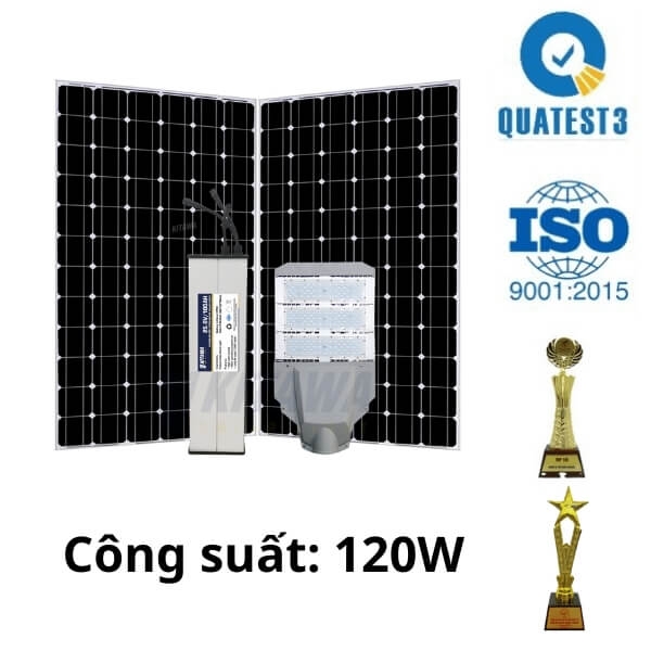 [120W] ĐÈN CÔNG TRÌNH NĂNG LƯỢNG MẶT TRỜI 120W KITAWA - BCCT11-120W