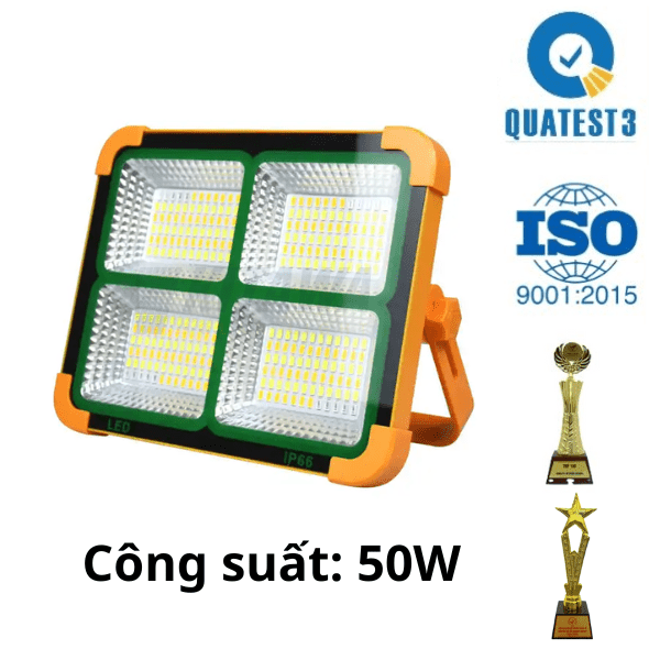 Đèn Cầm Tay Năng Lượng Mặt Trời 50W KITAWA - CT350
