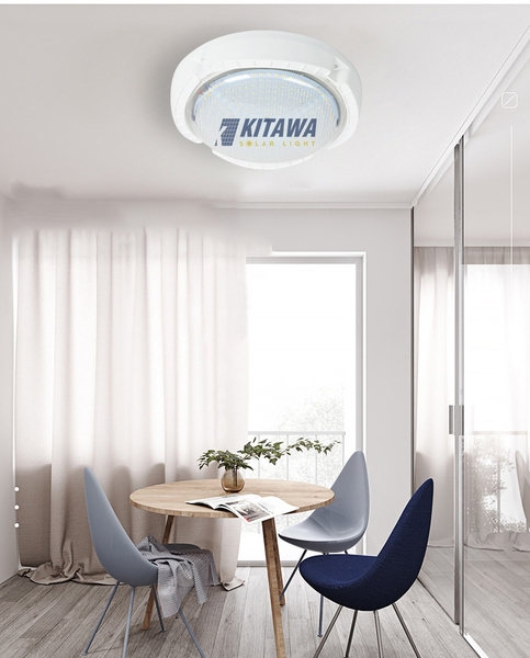 Đèn ốp trần năng lượng mặt trời Kitawa OP2036
