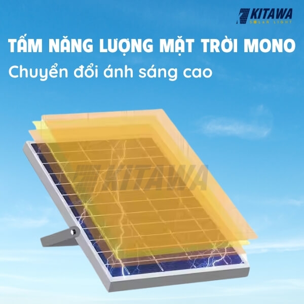 Đèn Pha Năng Lượng Mặt Trời 40W Siêu Sáng KITAWA FL20.40