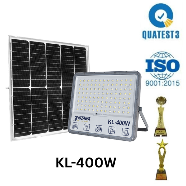Đèn Pha Chống Chói Năng Lượng Mặt Trời 400W KITAWA - DP15.400 (Đã bao gồm VAT)