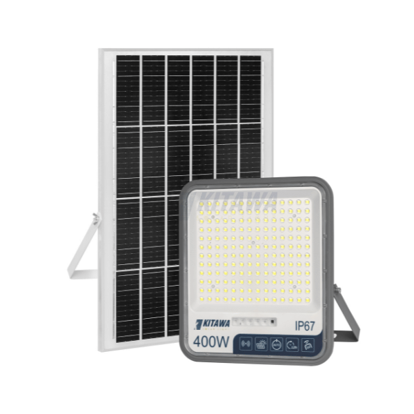 Đèn Pha Chống Chói Năng Lượng Mặt Trời 400W Thế Hệ Mới KITAWA - FL5400