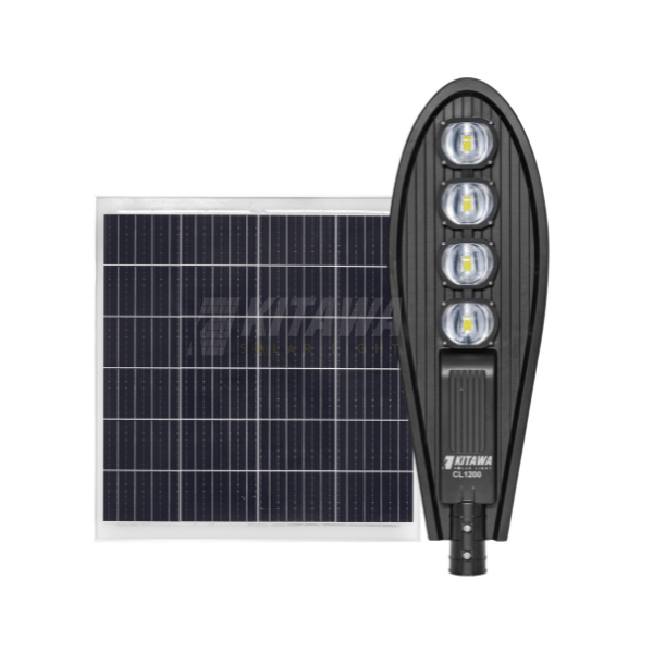 Đèn Đường Năng Lượng Mặt Trời Chiếc Lá CL1200  - Tấm Pin Mono