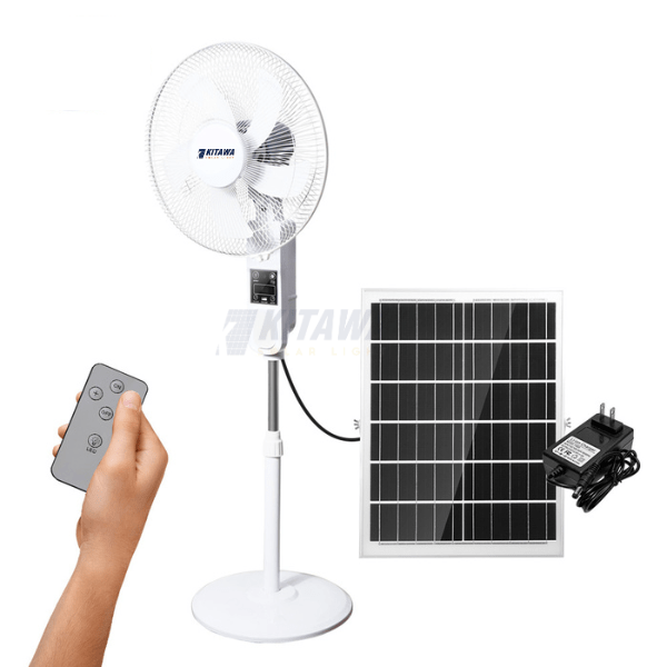 Quạt Năng Lượng Mặt Trời 30W KITAWA Thông Minh - KQ12.30