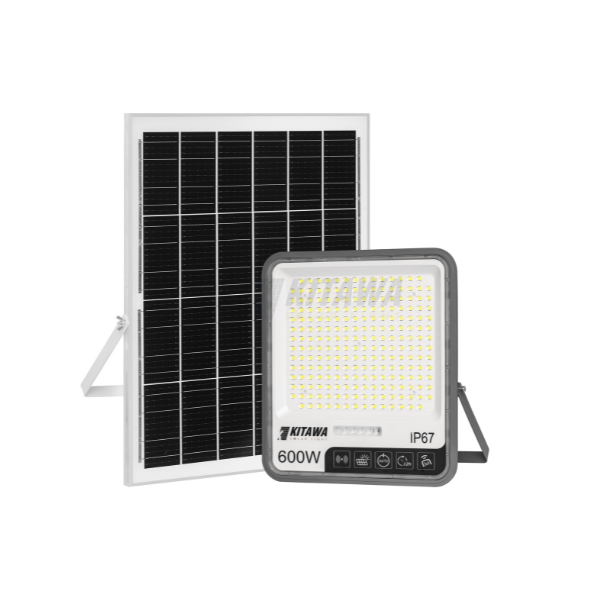 Đèn Pha Chống Chói Năng Lượng Mặt Trời 600W Thế Hệ Mới KITAWA - FL5600