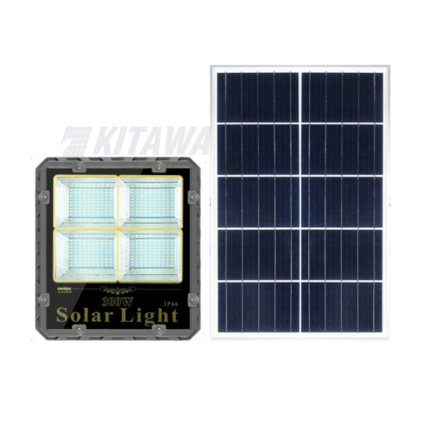 [300W] Đèn pha năng lượng mặt trời Kitawa 300W DP6300