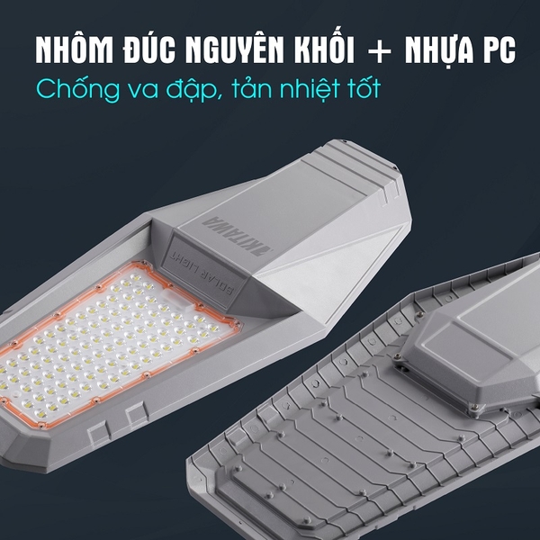 Đèn Đường Phi Thuyền Năng Lượng Mặt Trời 600W KITAWA SL6600