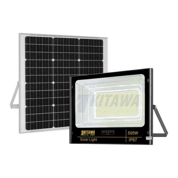 Đèn Pha Năng Lượng Mặt Trời Kitawa 500W siêu bền - DP1500