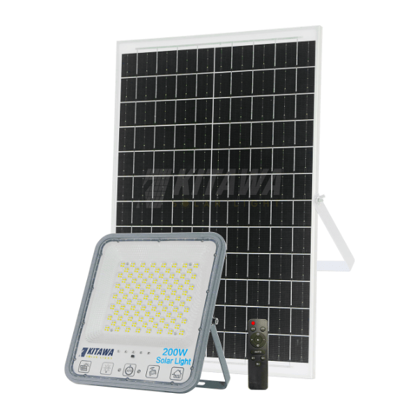Đèn Pha Năng Lượng Mặt Trời 200W Bọc Cầu KITAWA - DP11200