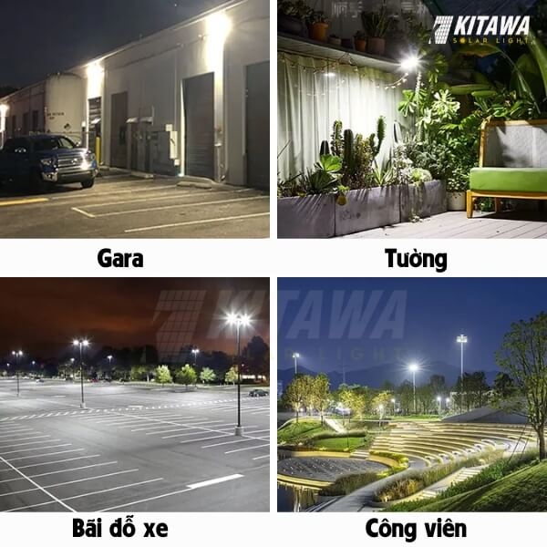 Đèn Pha Năng Lượng Mặt Trời 40W Siêu Sáng KITAWA FL20.40