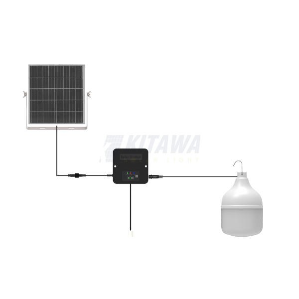 Đèn Bulb Năng Lượng Mặt Trời 120W Chính Hãng KITAWA - LB.120